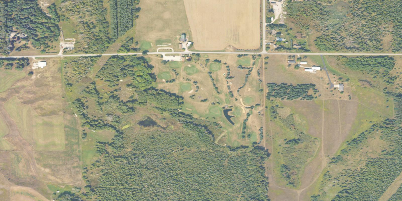 Satellite view of 27 Pines Golf Course