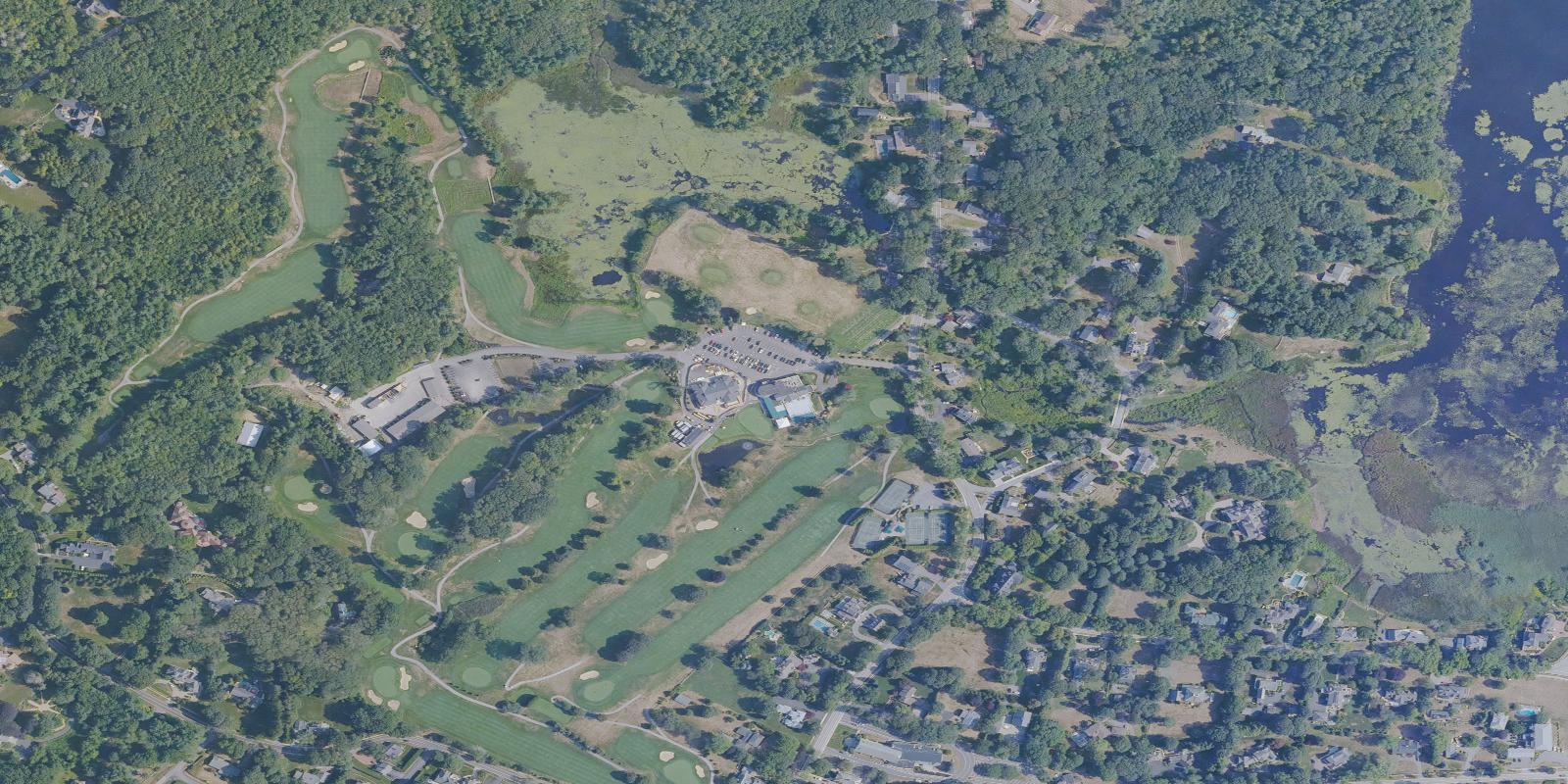 Satellite view of Abenaqui Country Club, Inc.