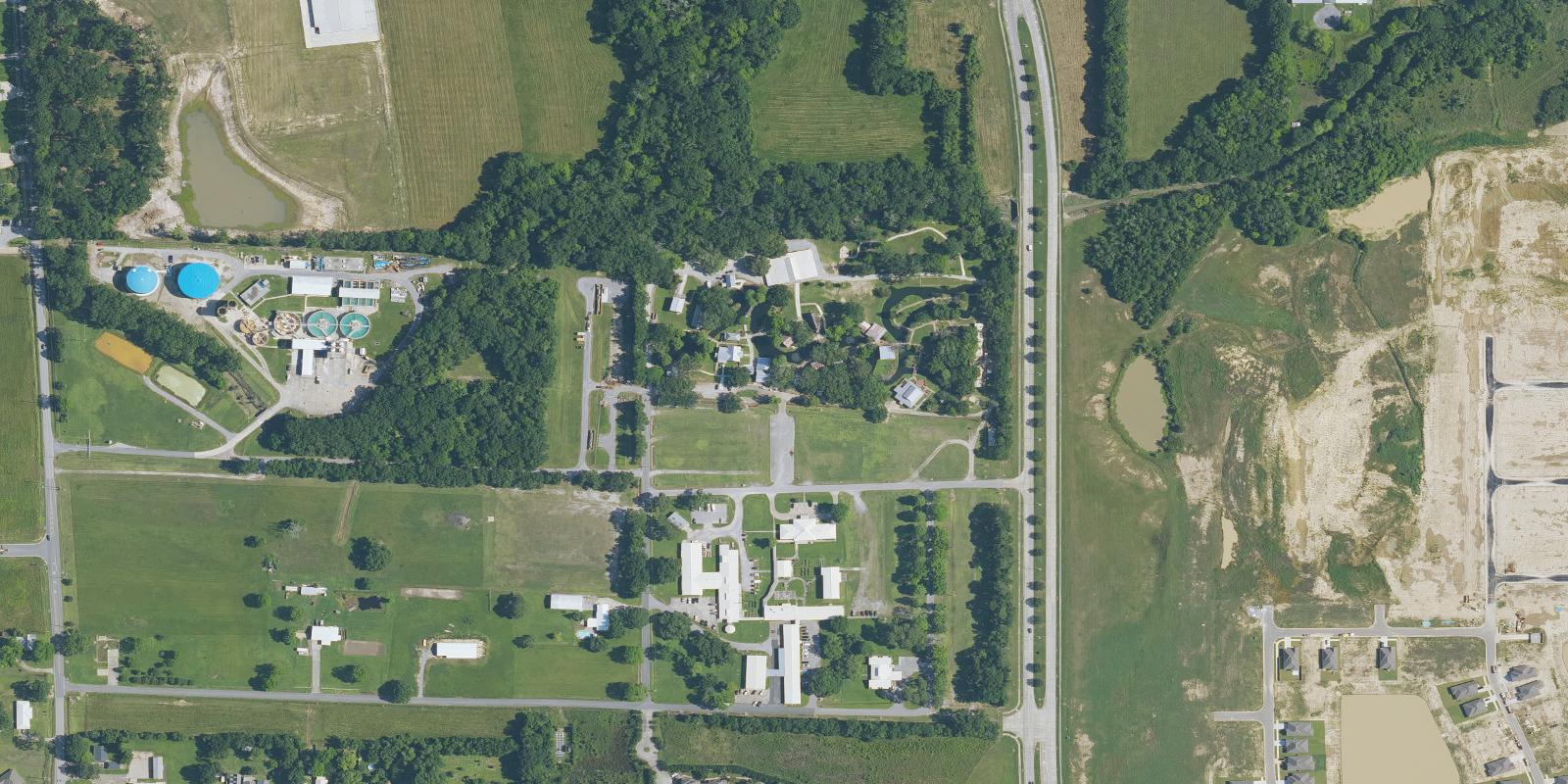 Satellite view of Acadian Hills