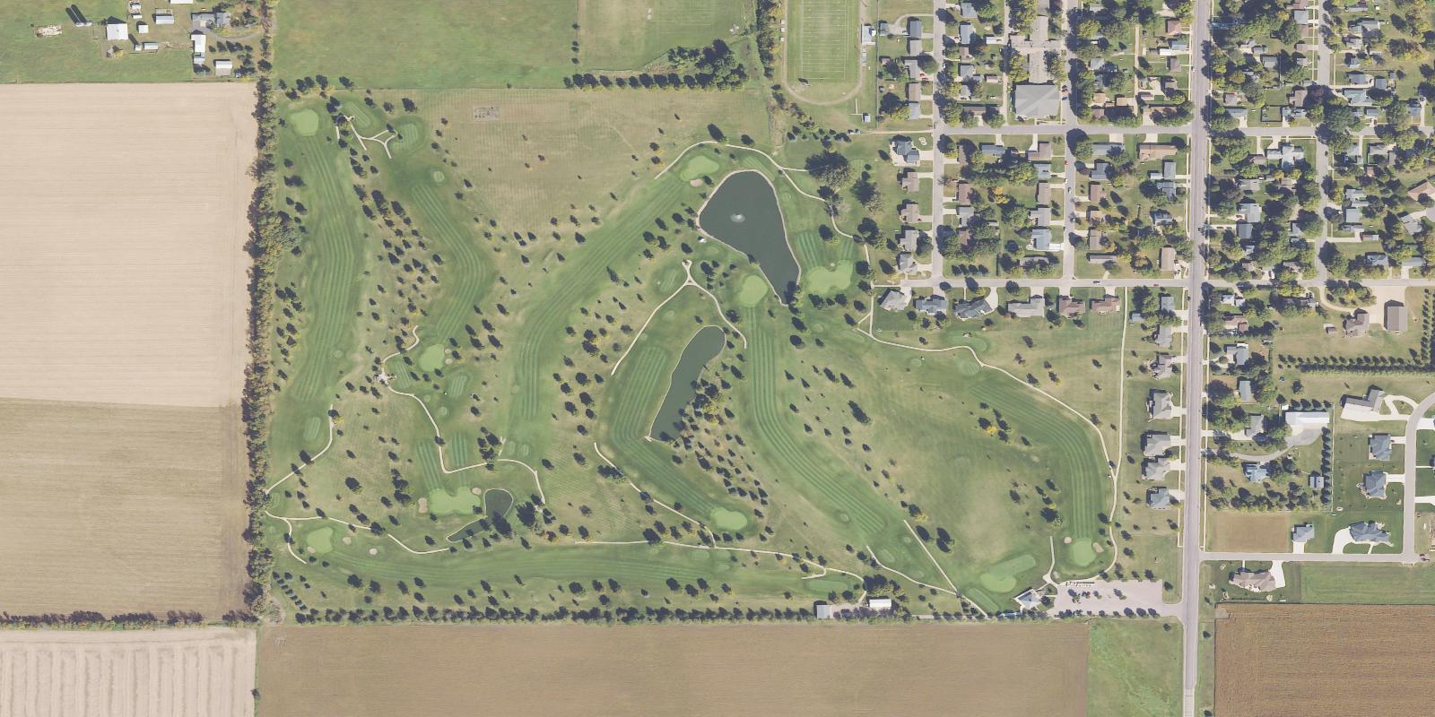 Satellite view of Adrian Country Club