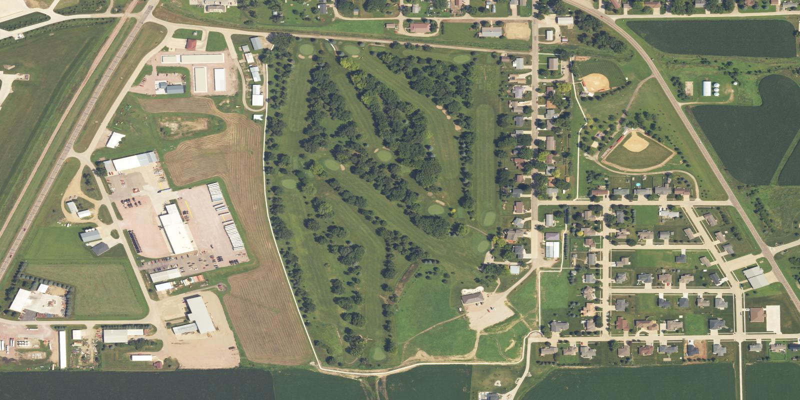 Satellite view of Akron Golf Club