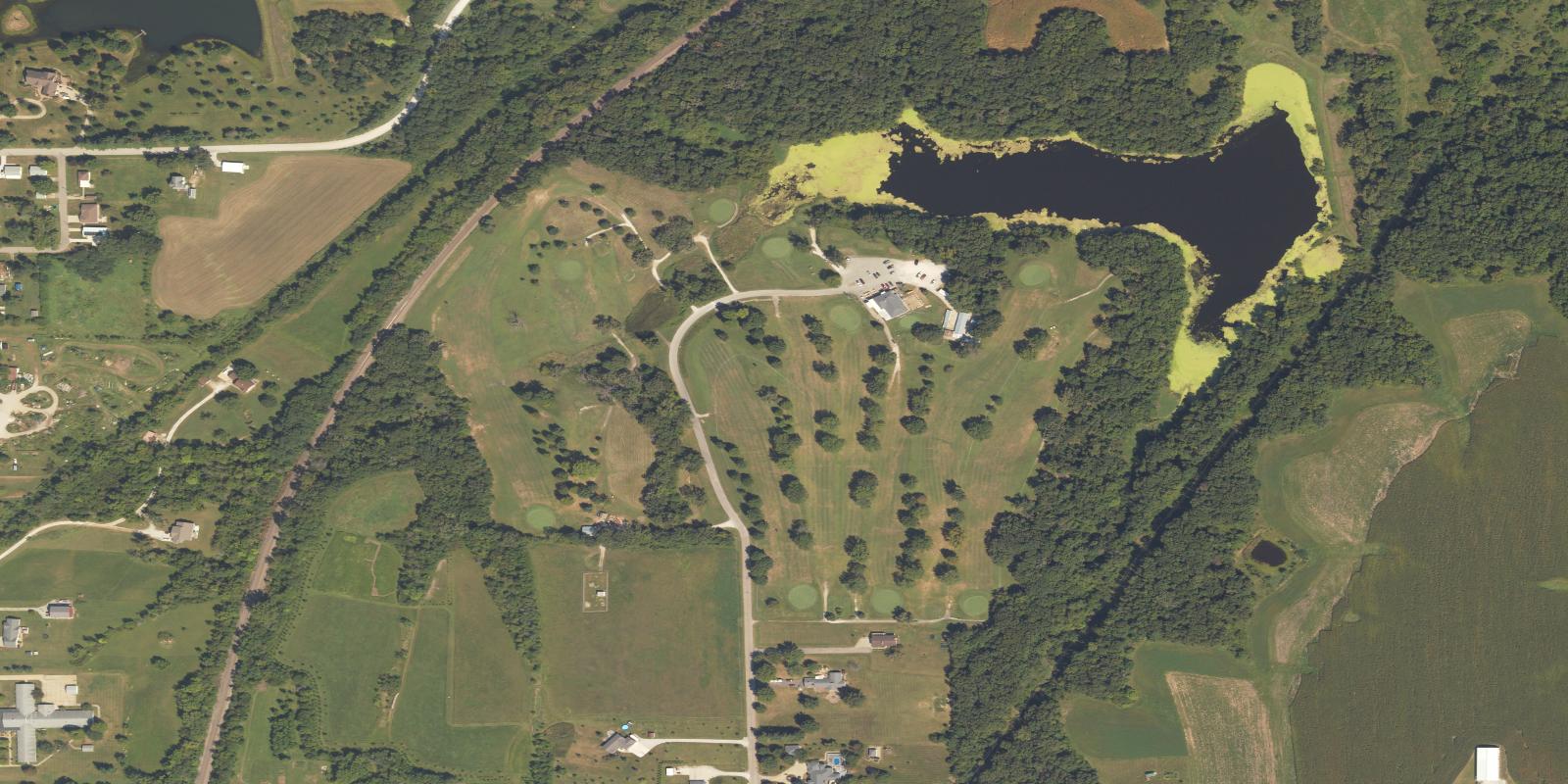 Satellite view of Albia Golf and Leisure