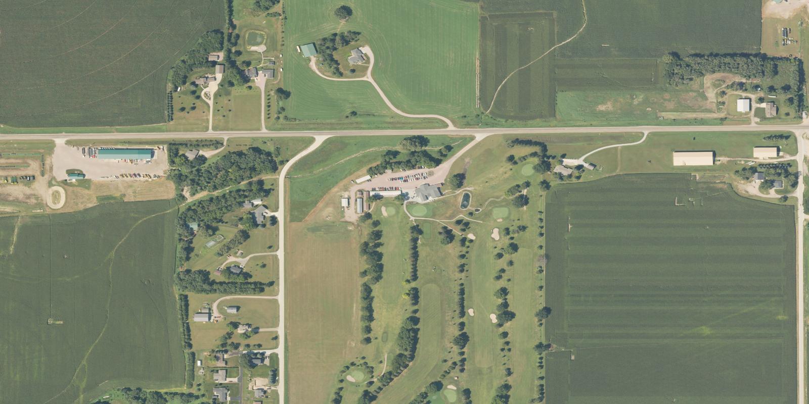 Satellite view of Albion Country Club