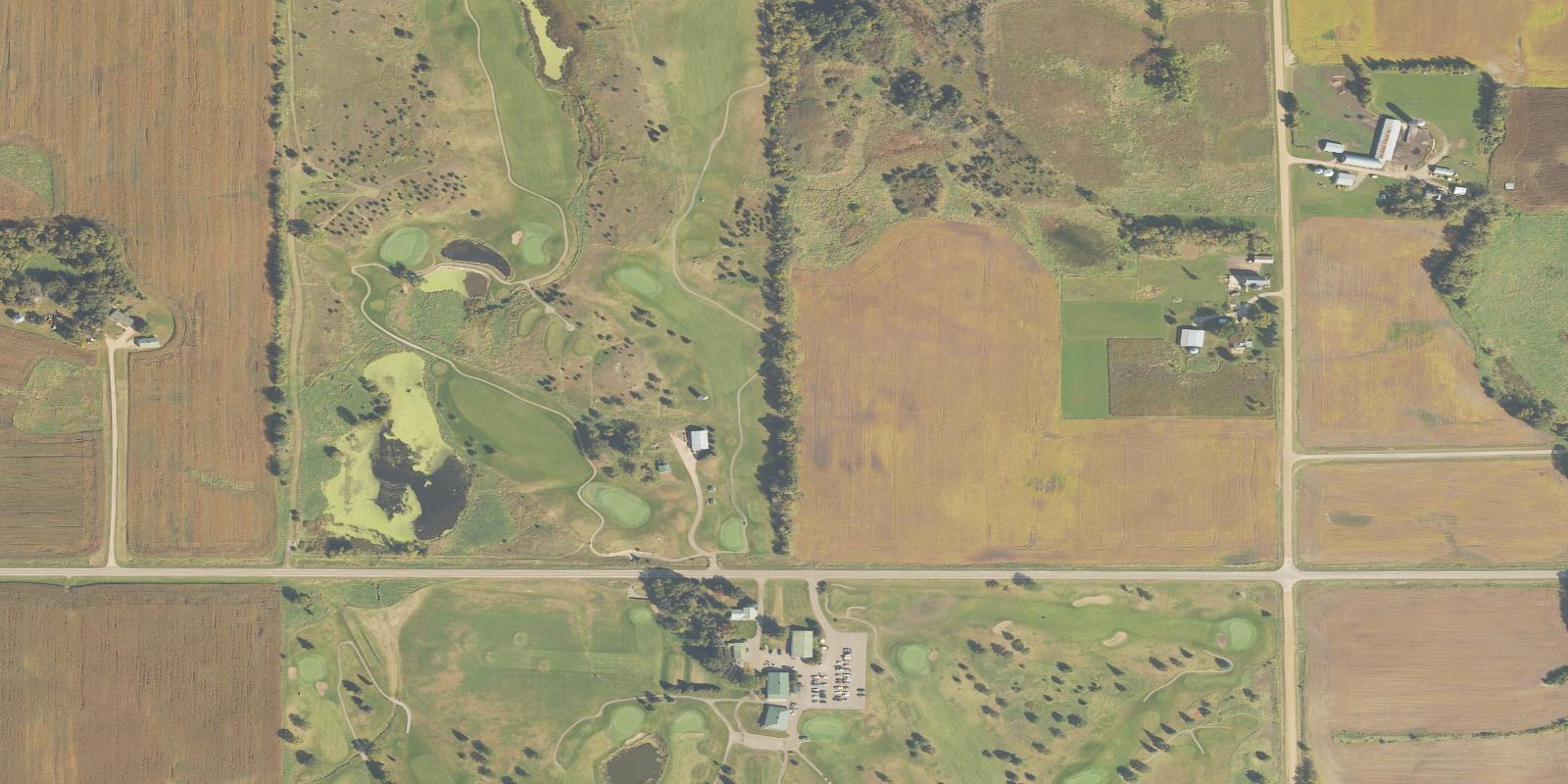 Satellite view of Albion Ridges Golf Course