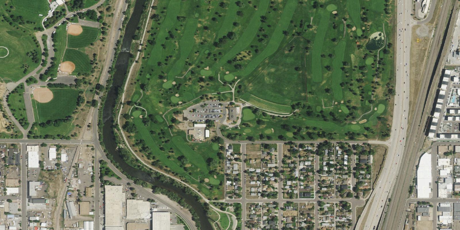 Satellite view of AllGolf At Overland