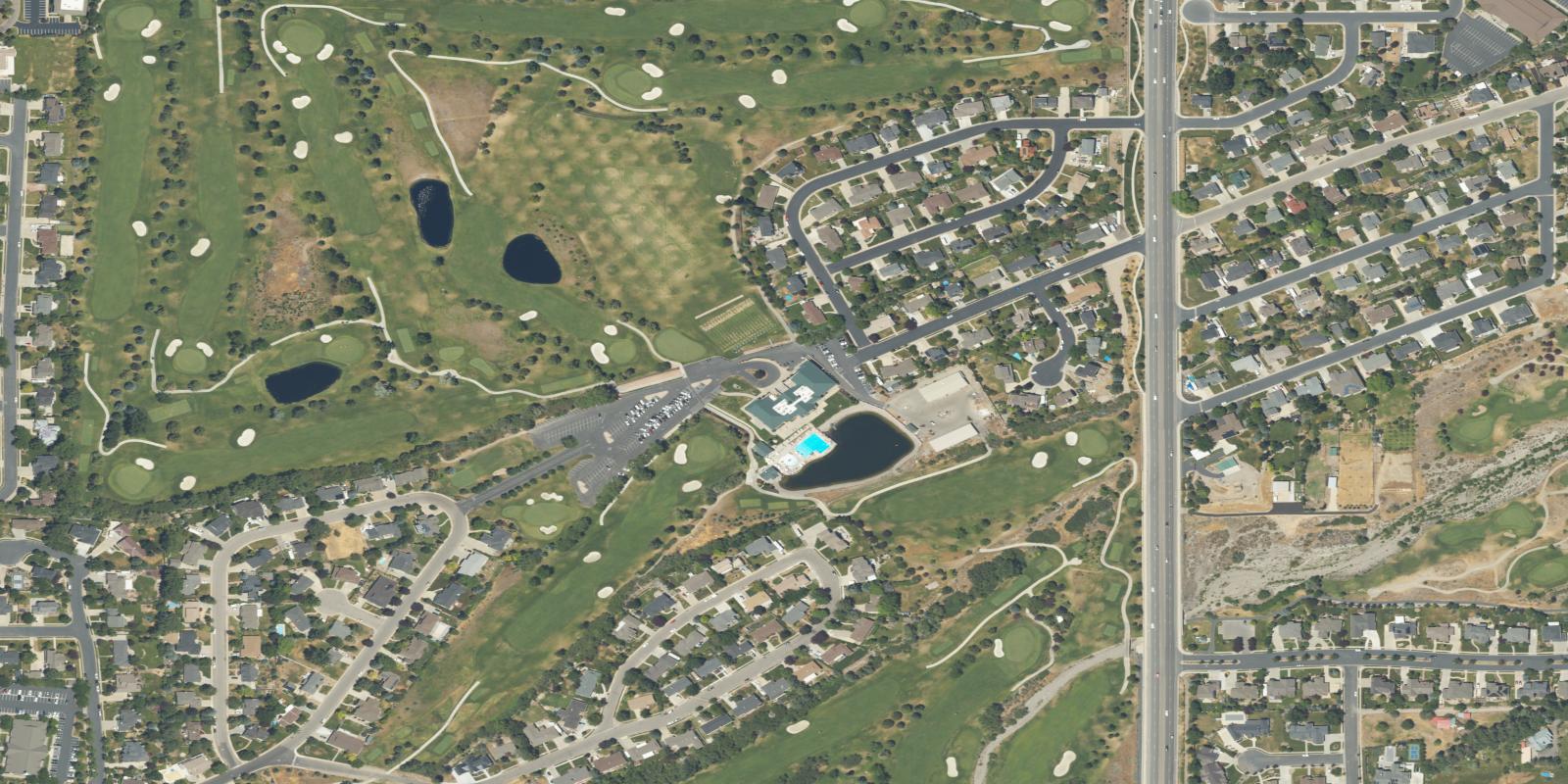 Satellite view of Alpine Country Club