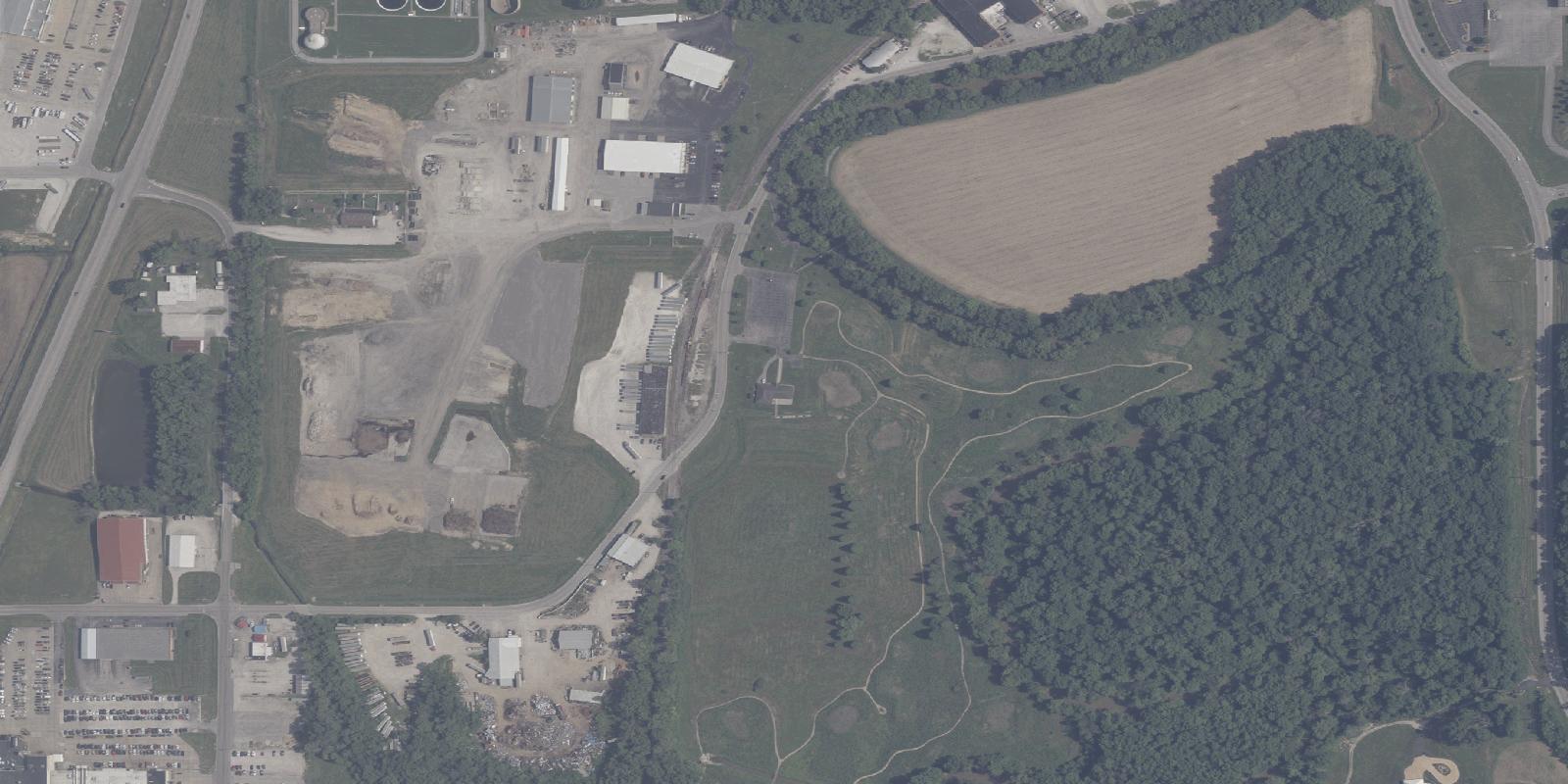 Satellite view of Alvin C. Ruxer Park Golf Course
