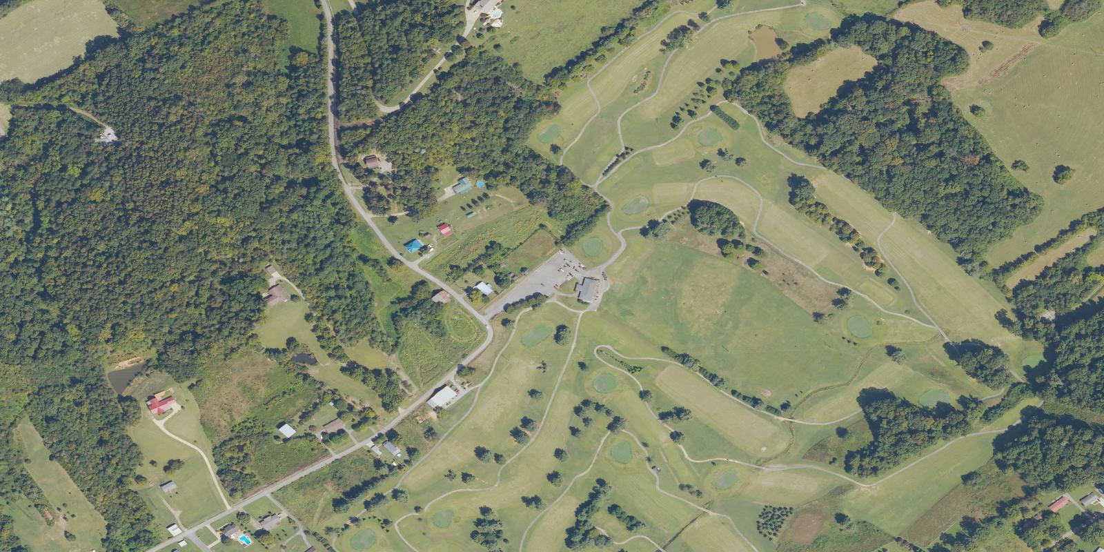 Satellite view of Andrew Johnson Golf Club