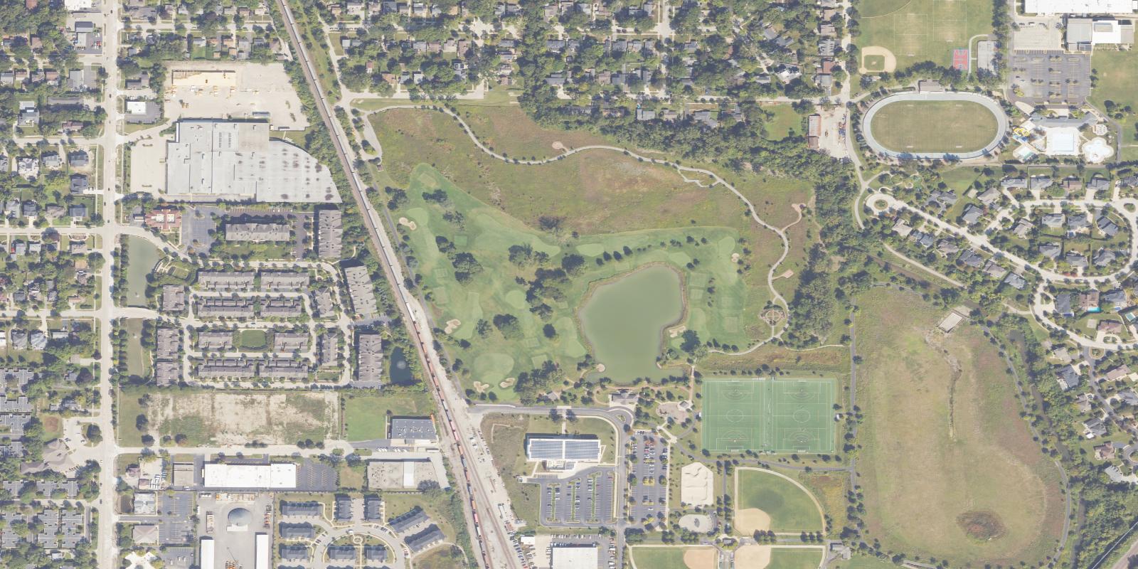 Satellite view of Anetsberger Golf Course