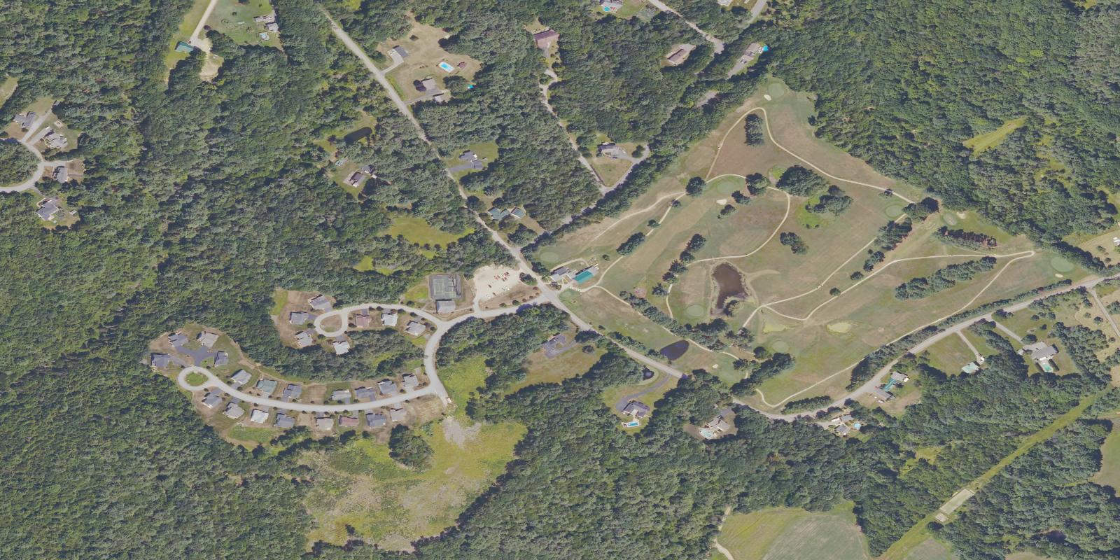 Satellite view of Apple Valley Golf Course