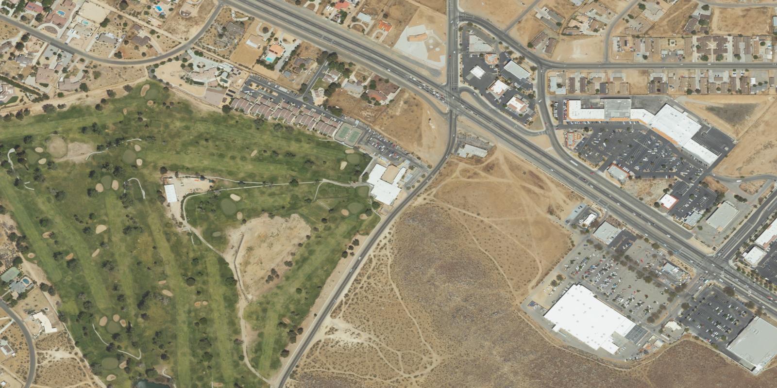 Satellite view of Apple Valley