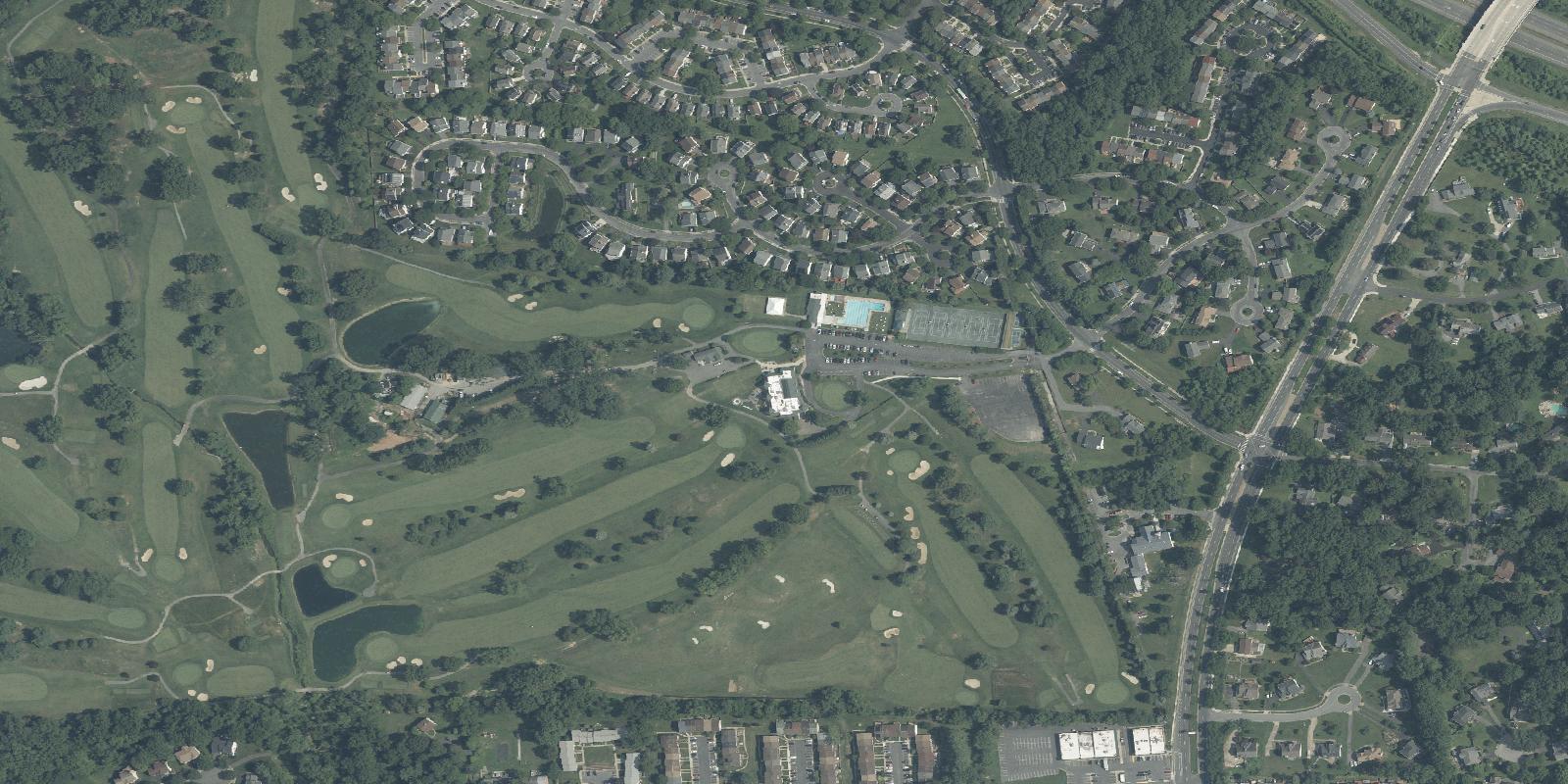 Satellite view of Argyle Country Club
