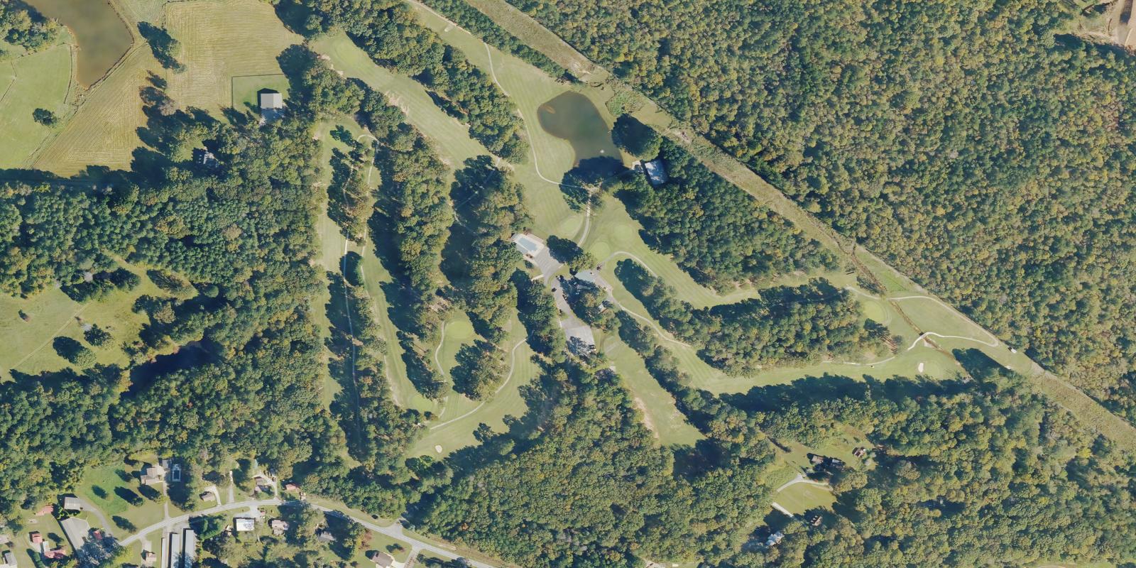 Satellite view of Arrowhead Country Club