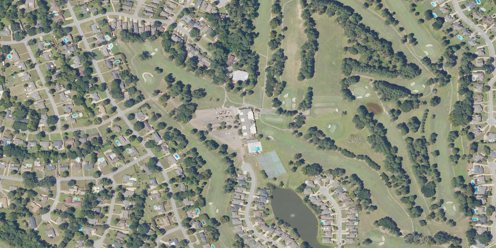 Satellite view of Arrowhead Golf & Country Club