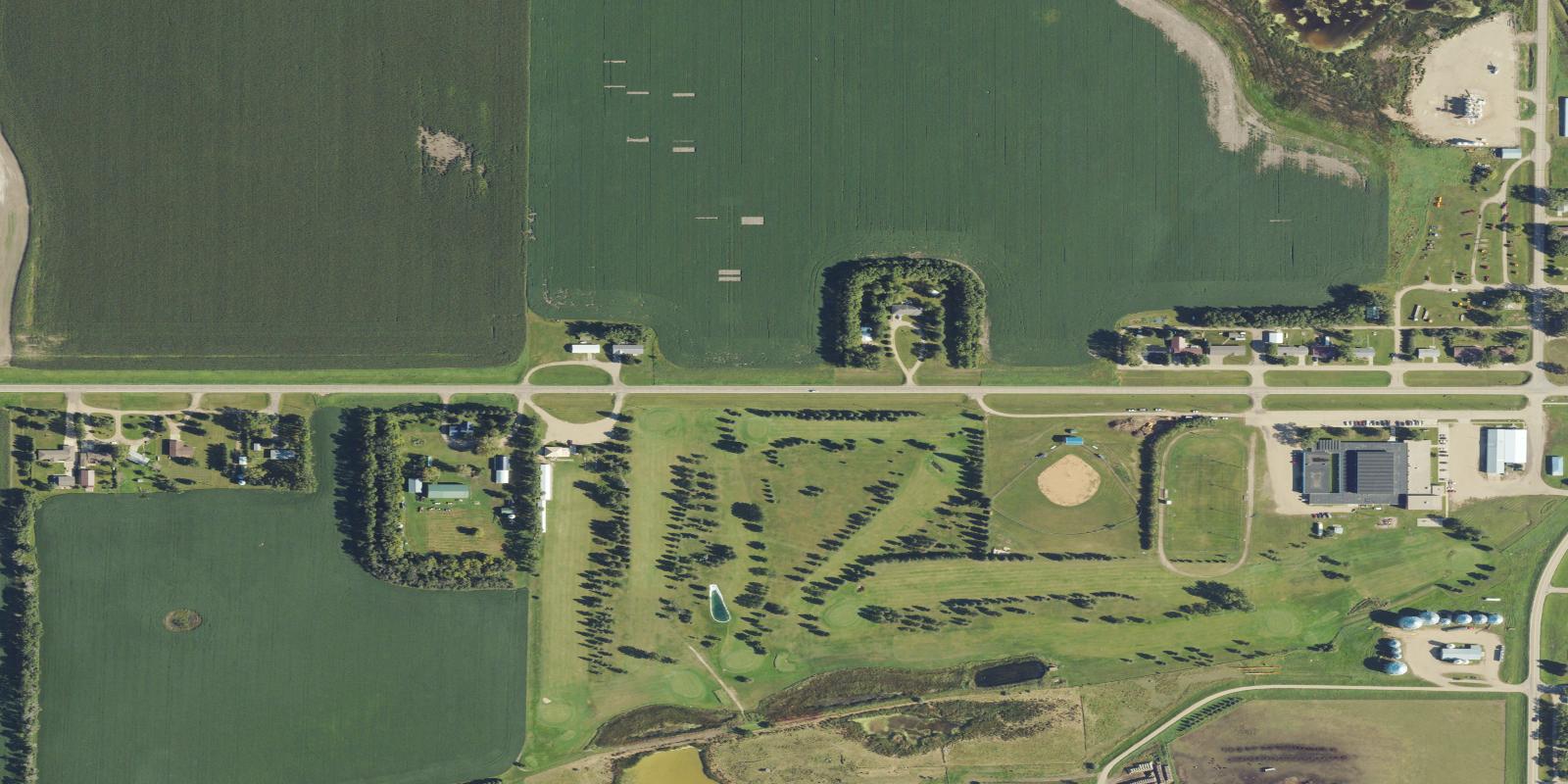 Satellite view of Ashley Country Club
