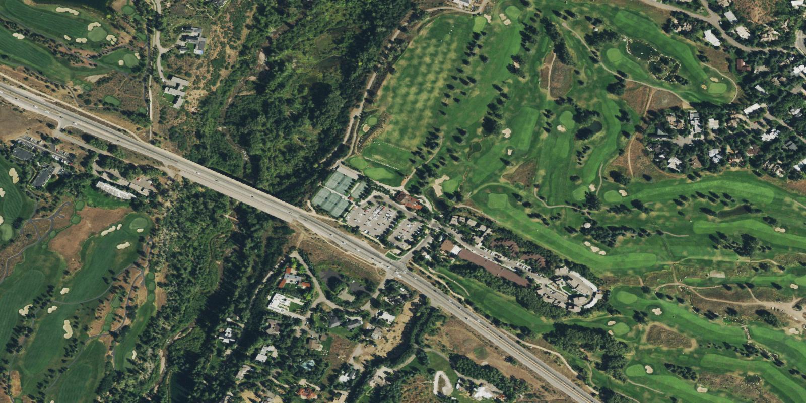 Satellite view of Aspen Golf Club