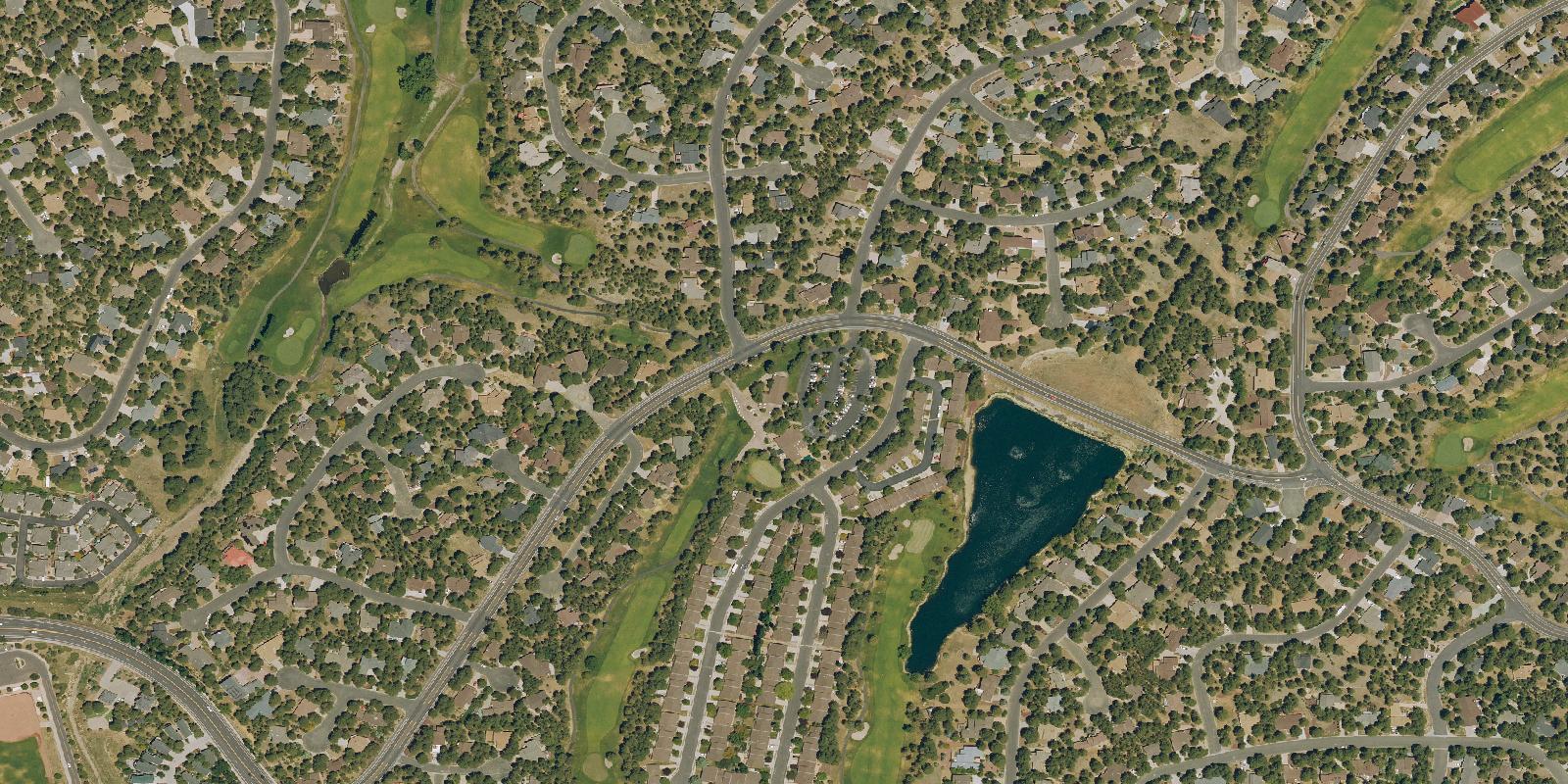 Satellite view of Aspen Valley Golf Club