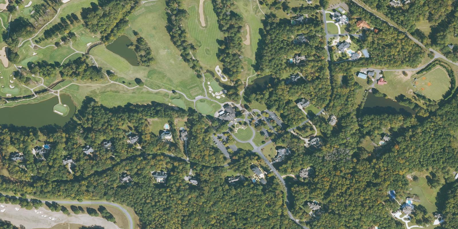 Satellite view of Atlanta National Golf Club