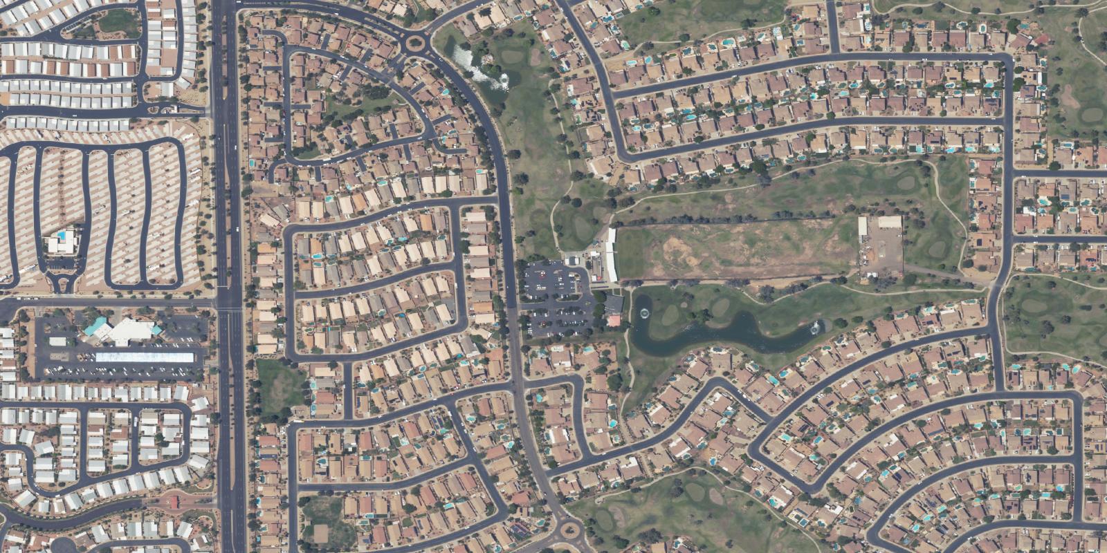 Satellite view of Augusta Ranch Golf Club