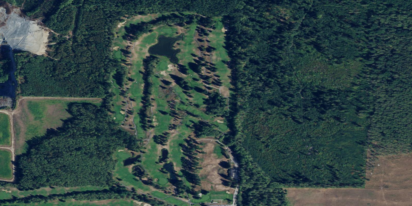 Satellite view of Avalon Golf Links North West Course