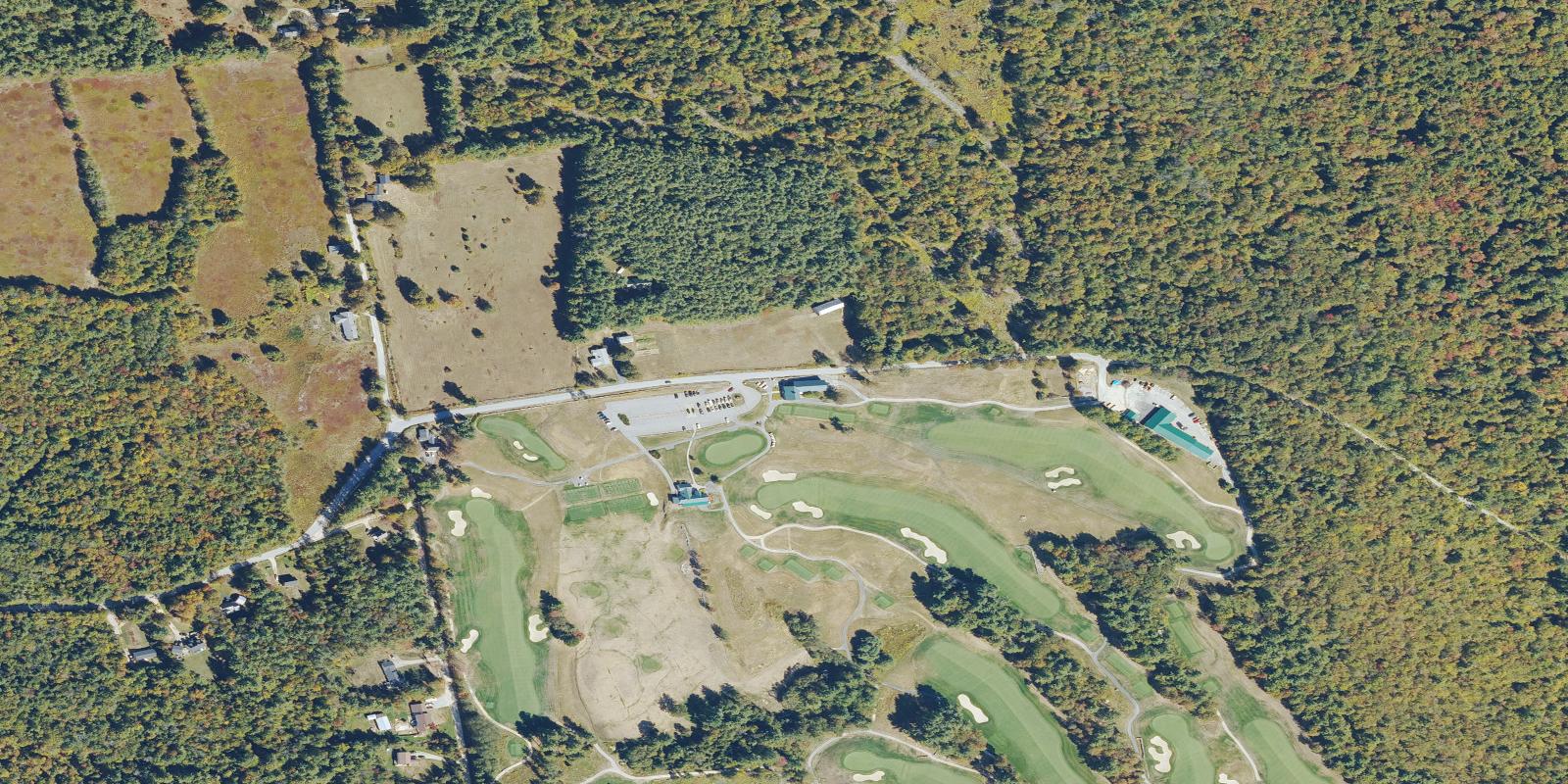 Satellite view of Baker Hill Golf Club
