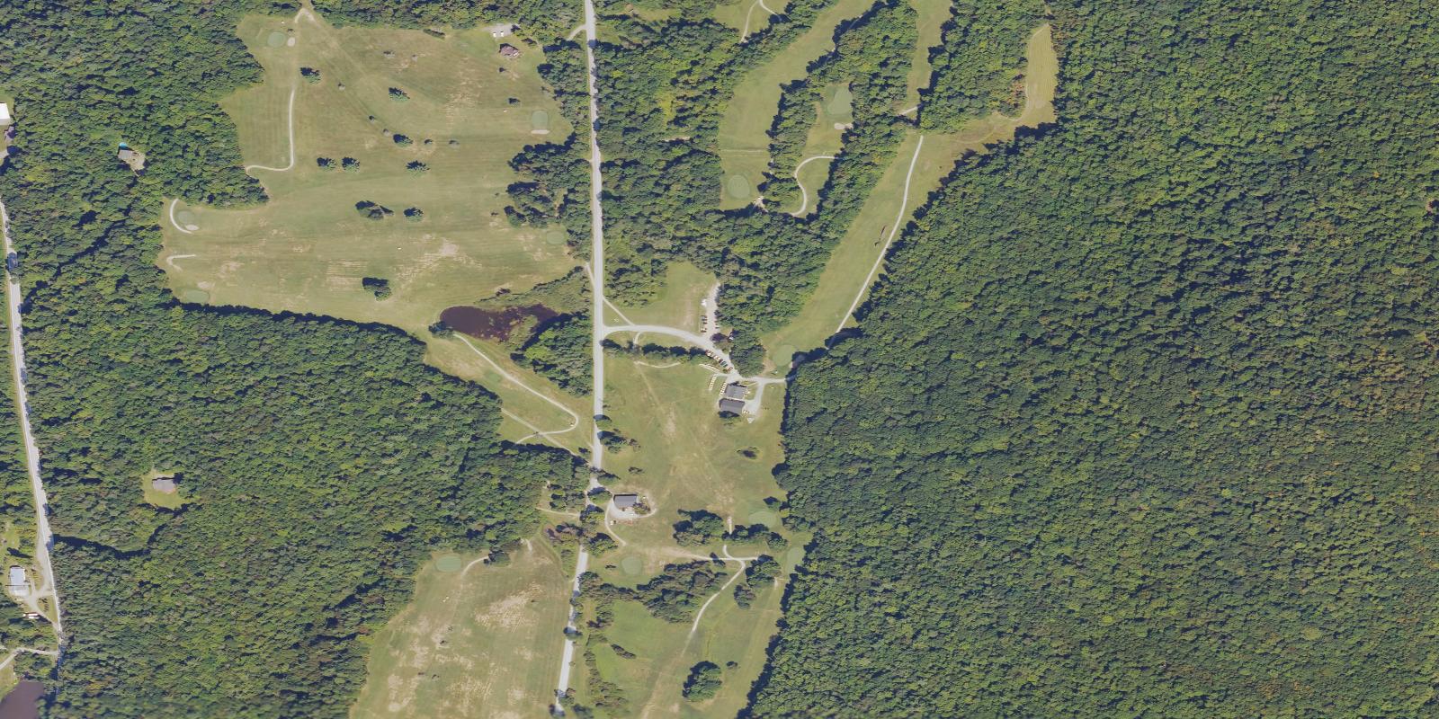 Satellite view of Bakersfield Country Club