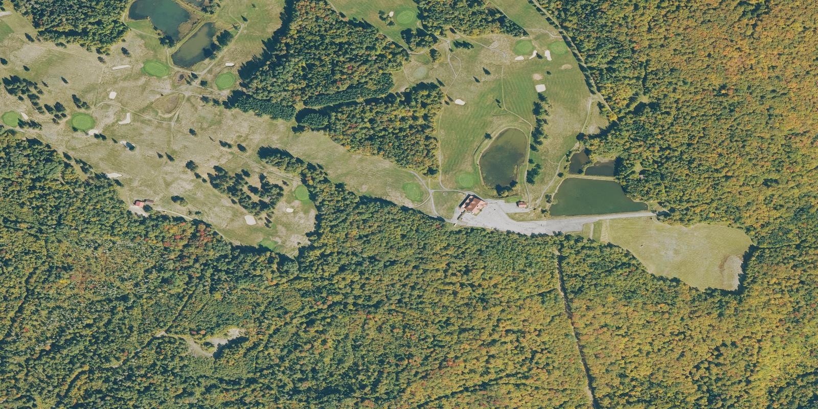 Satellite view of Balsams Panorama Golf Course