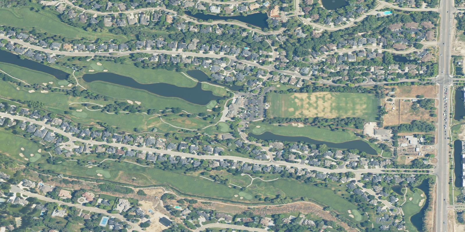 Satellite view of BanBury Golf Club