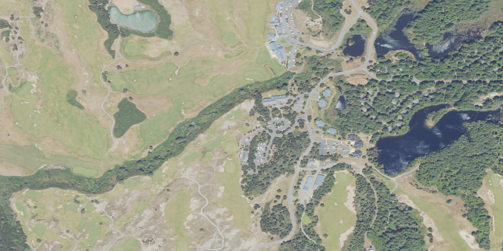 Satellite view of Bandon Dunes Golf Resort - Bandon Preserve