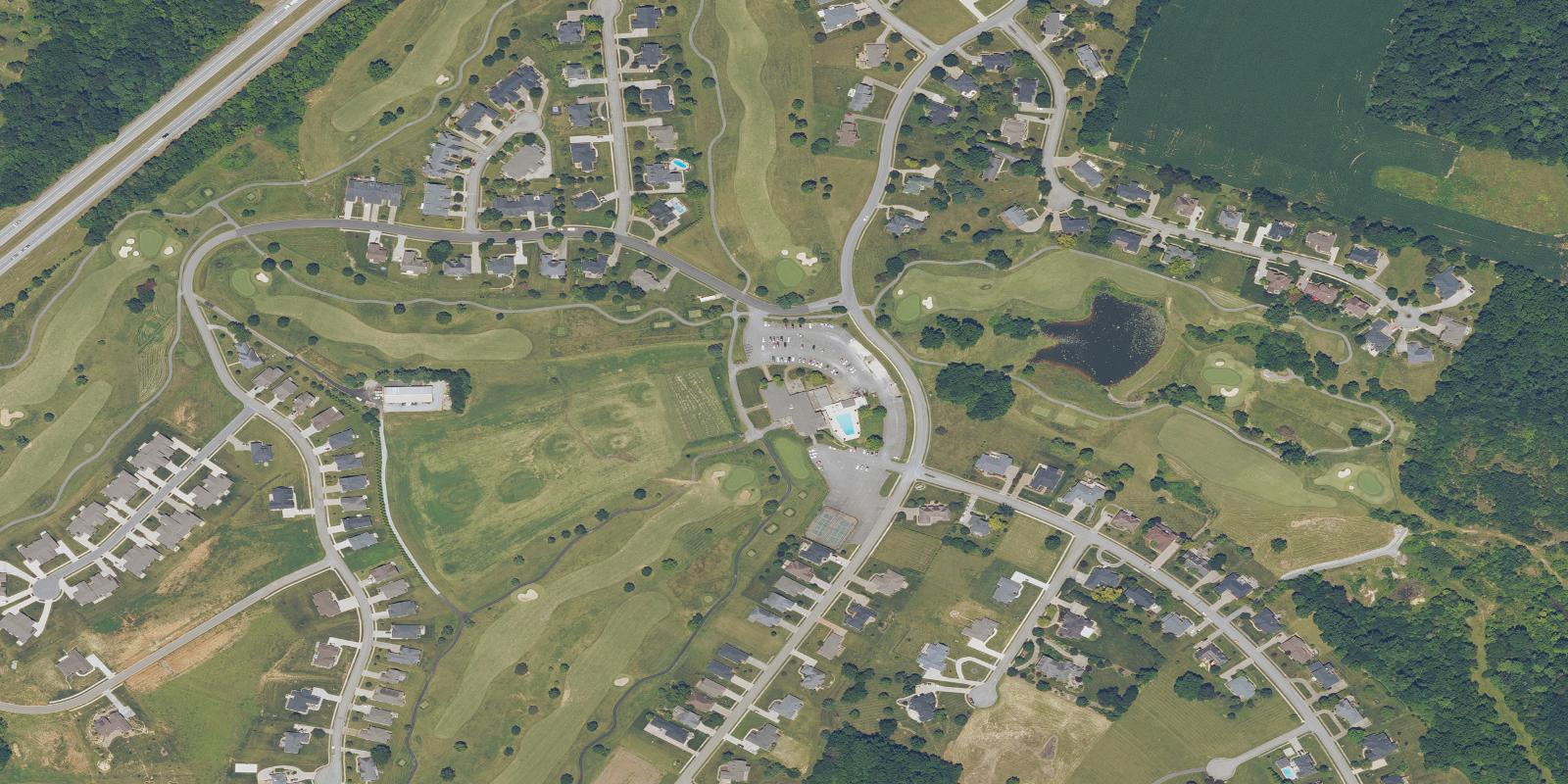 Satellite view of Bardstown Country Club at Maywood