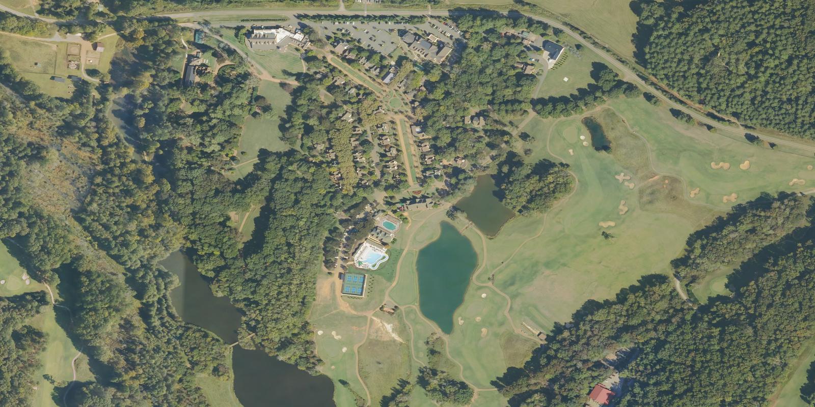 Satellite view of Barnsley Resort