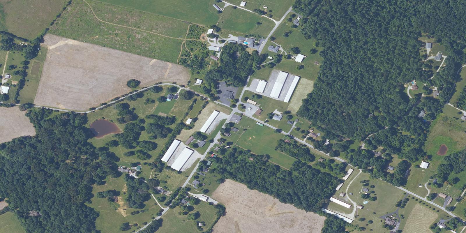 Satellite view of Barren River
