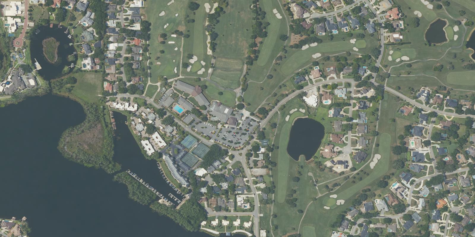 Satellite view of Bay Hill Club Lodge Championship Course