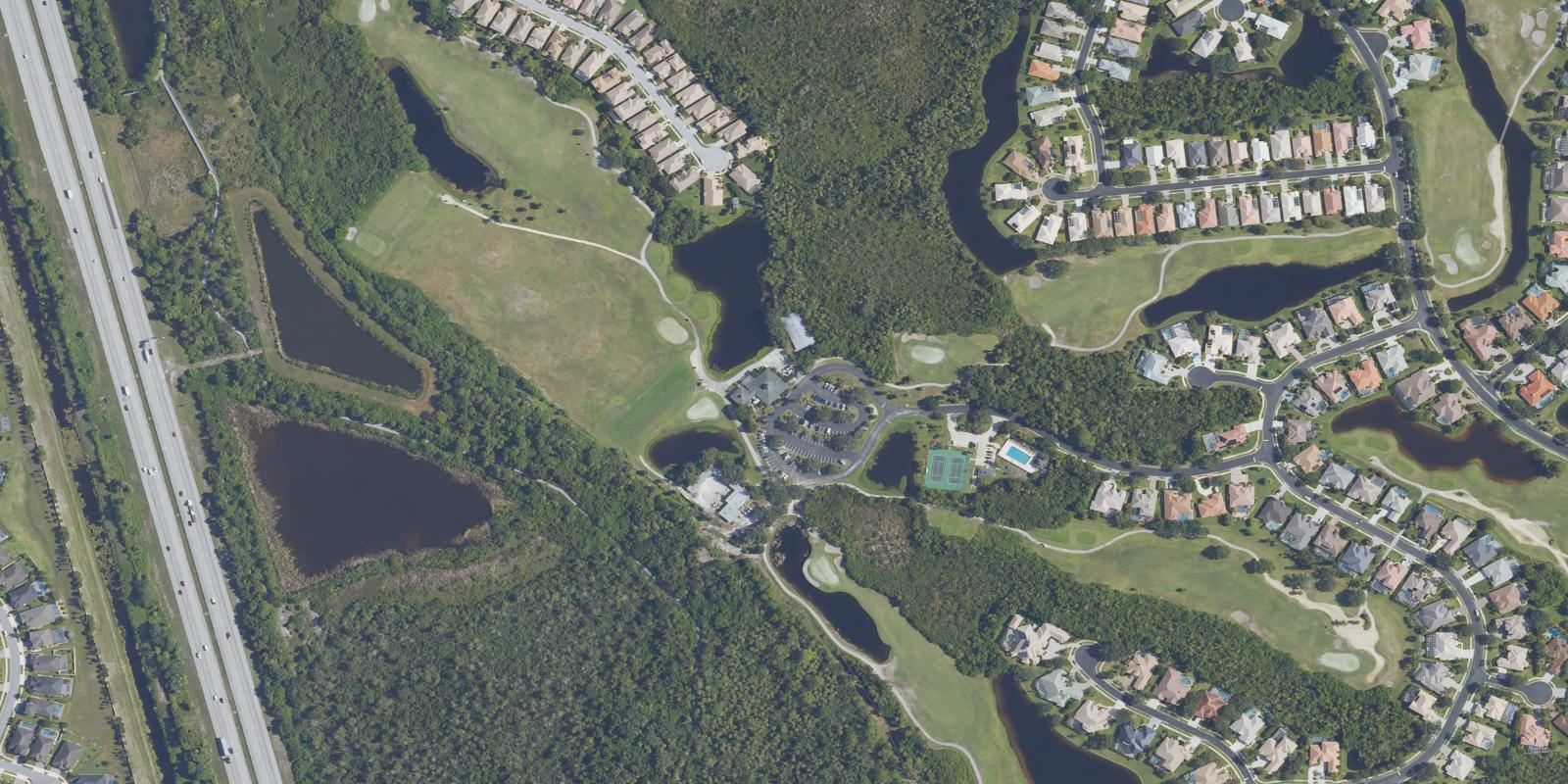 Satellite view of Baytree National Golf Links