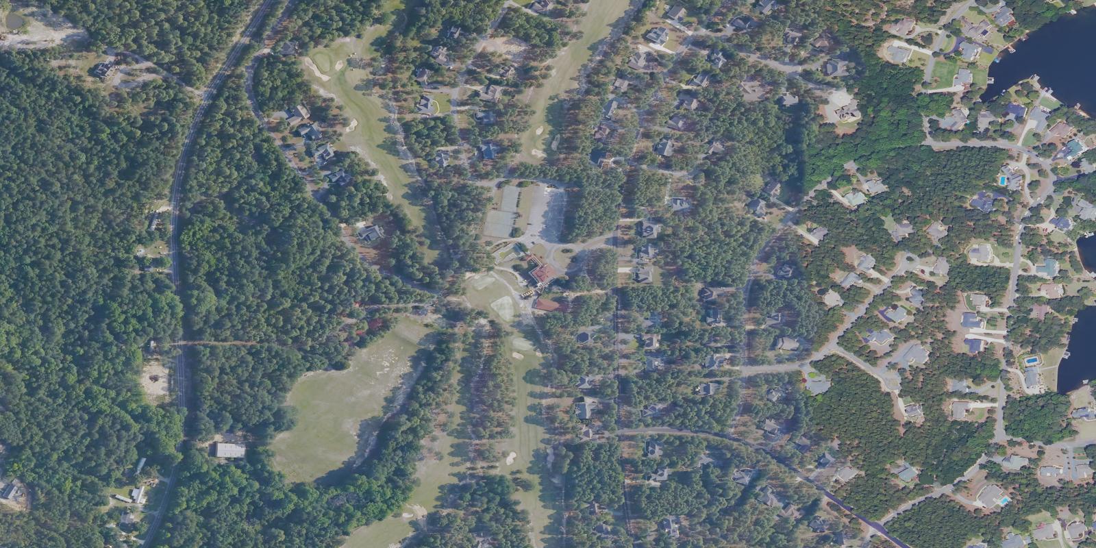 Satellite view of Beacon Ridge Golf Country Club