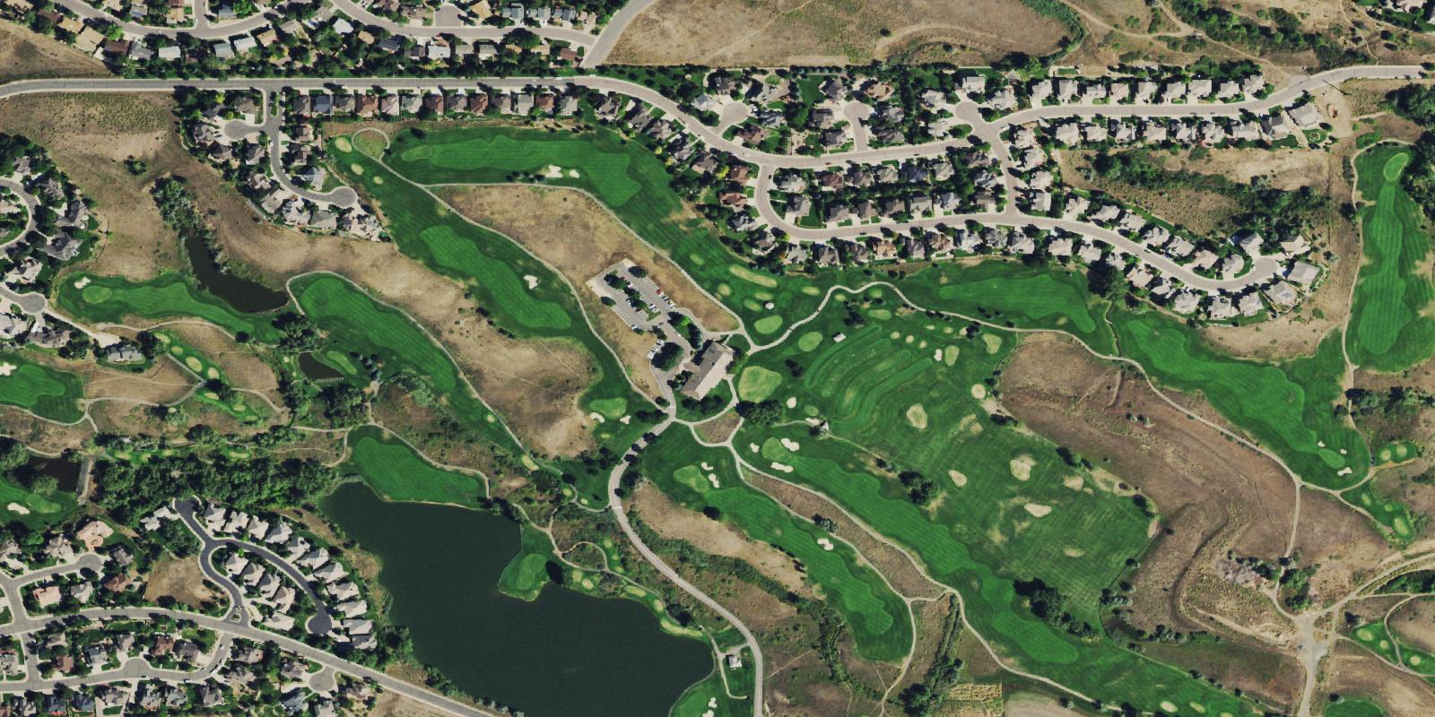 Satellite view of Bear Creek Golf Club