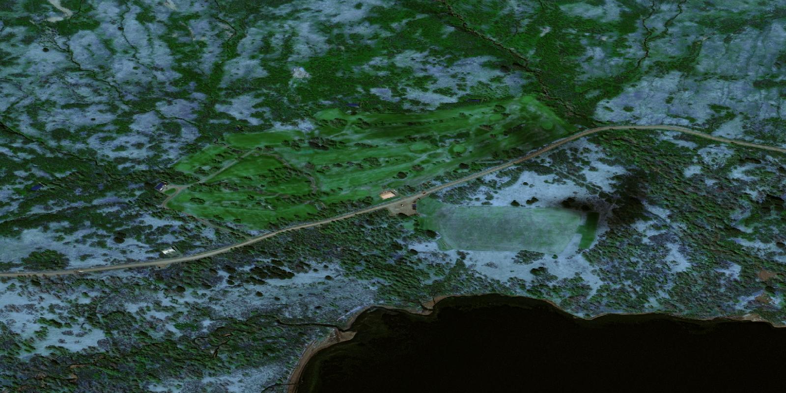 Satellite view of Bear Valley
