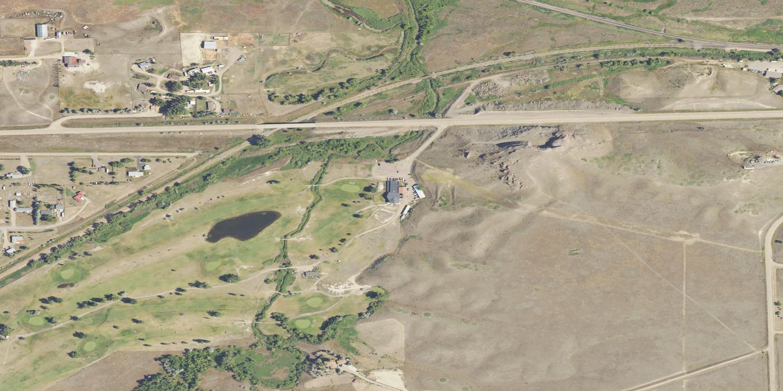 Satellite view of Beaver Creek