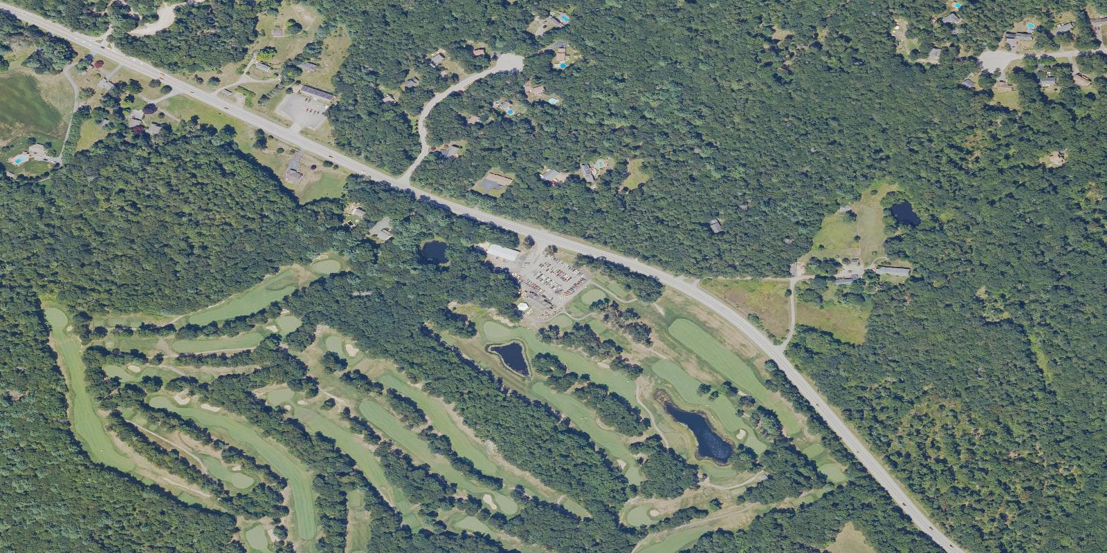 Satellite view of Beaver River Golf Club