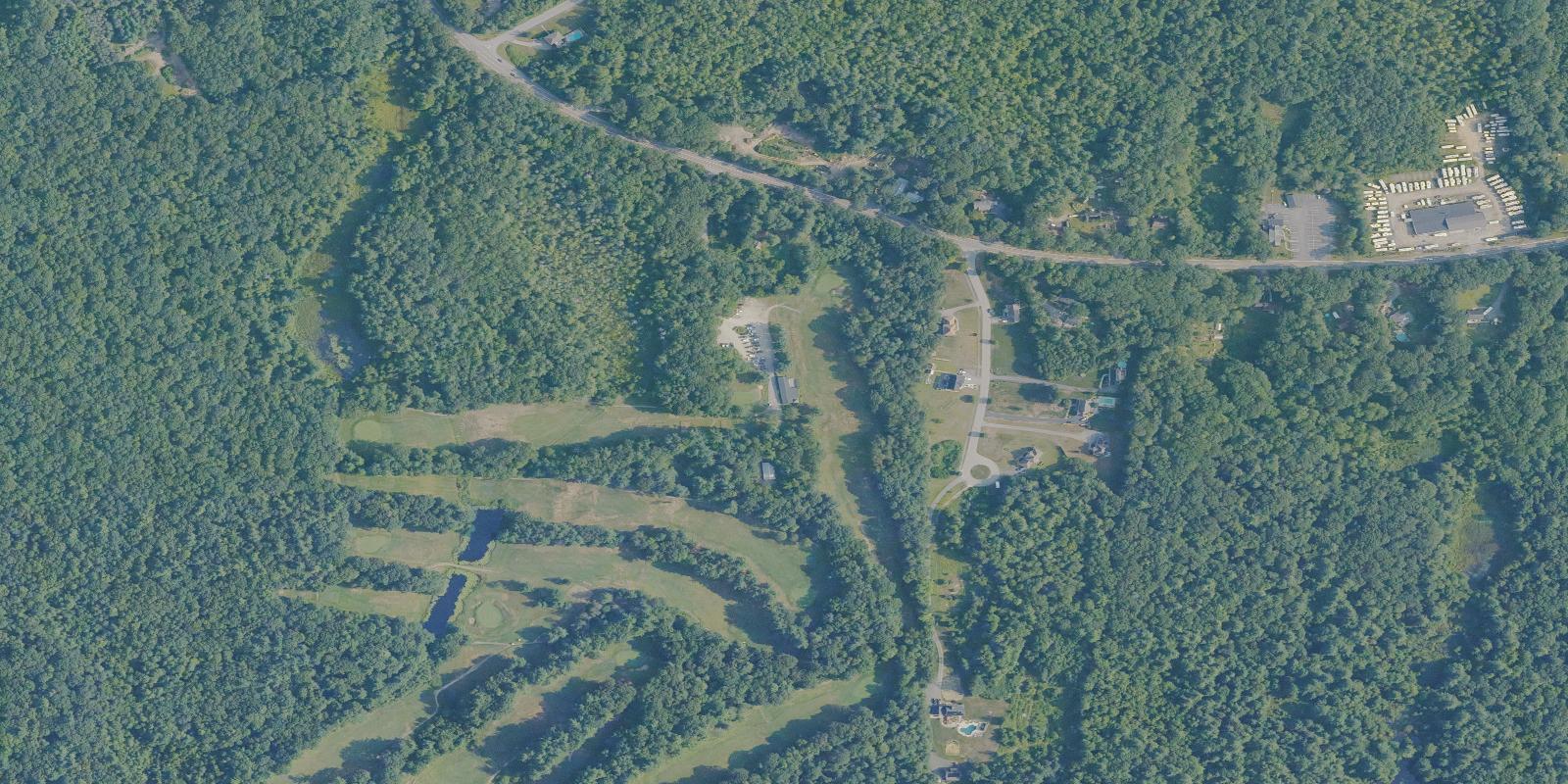 Satellite view of Bedrock Golf Club