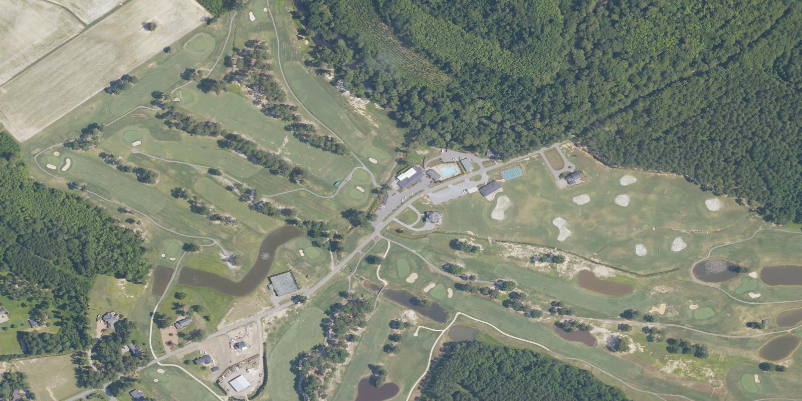 Satellite view of Beechwood Country Club