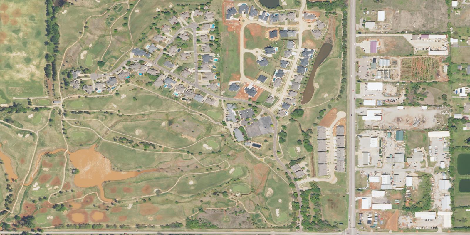 Satellite view of Belmar Golf Club