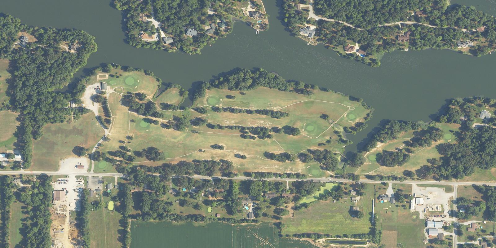 Satellite view of Benton Country Club