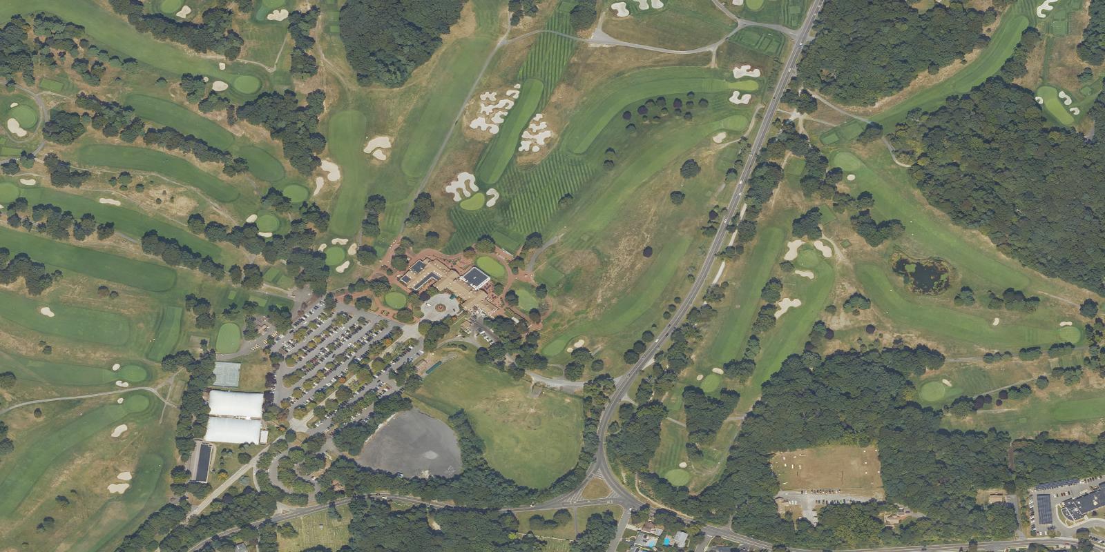 Satellite view of Bethpage Green