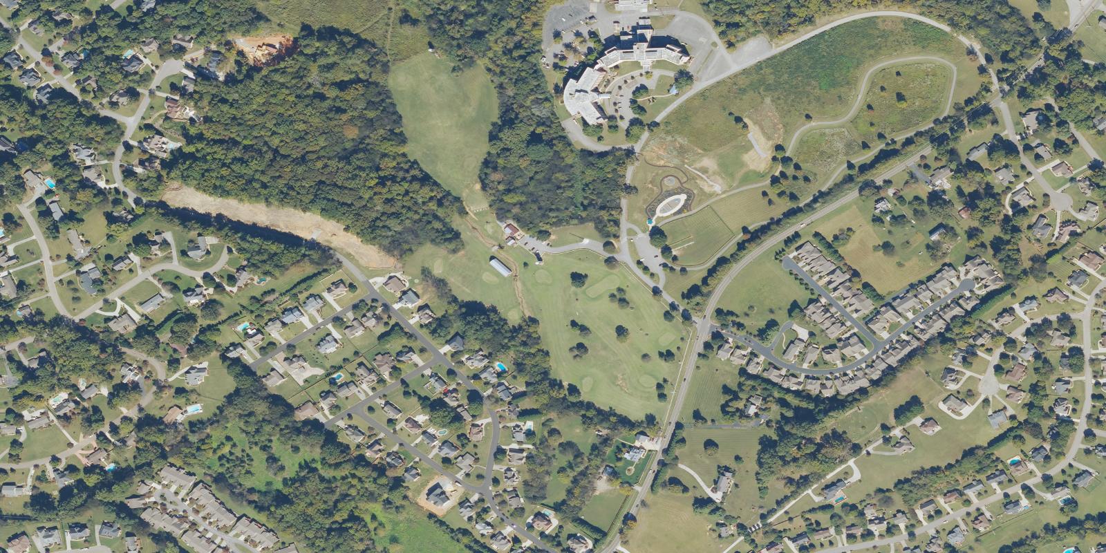 Satellite view of Beverly Park