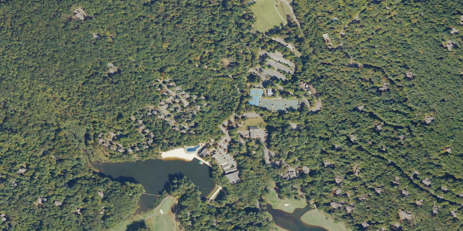 Satellite view of Big Canoe Golf Club