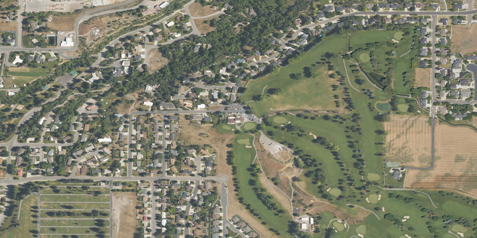 Satellite view of Birch Creek Golf Course