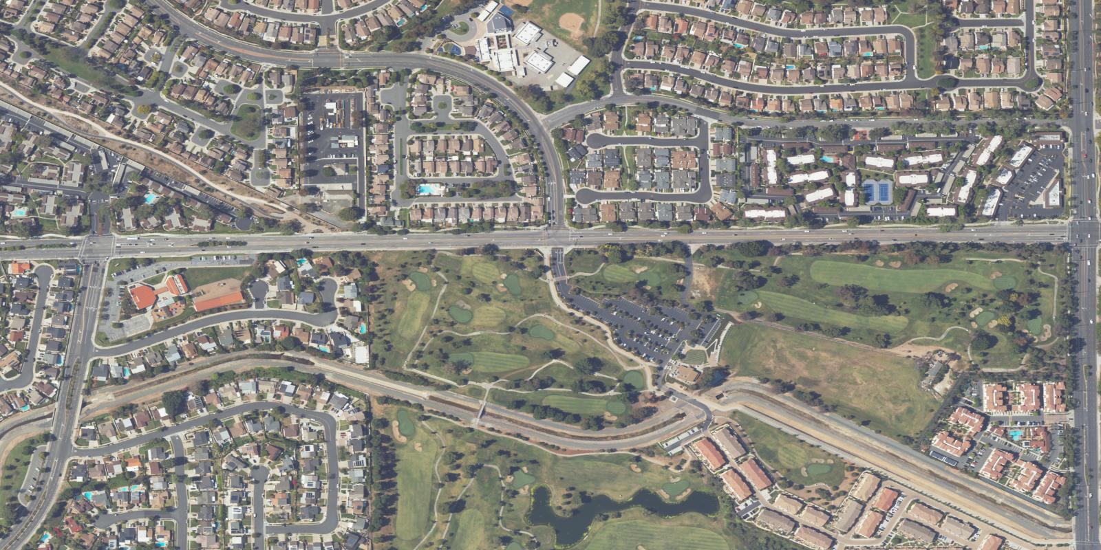 Satellite view of Birch Hills Golf Course