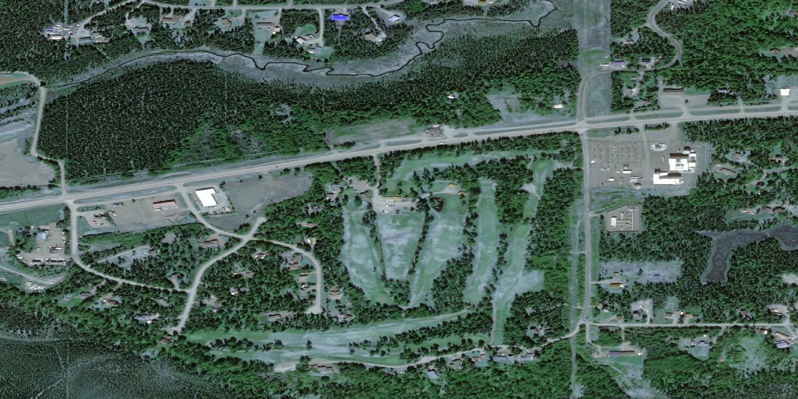 Satellite view of Birch Ridge Golf Course