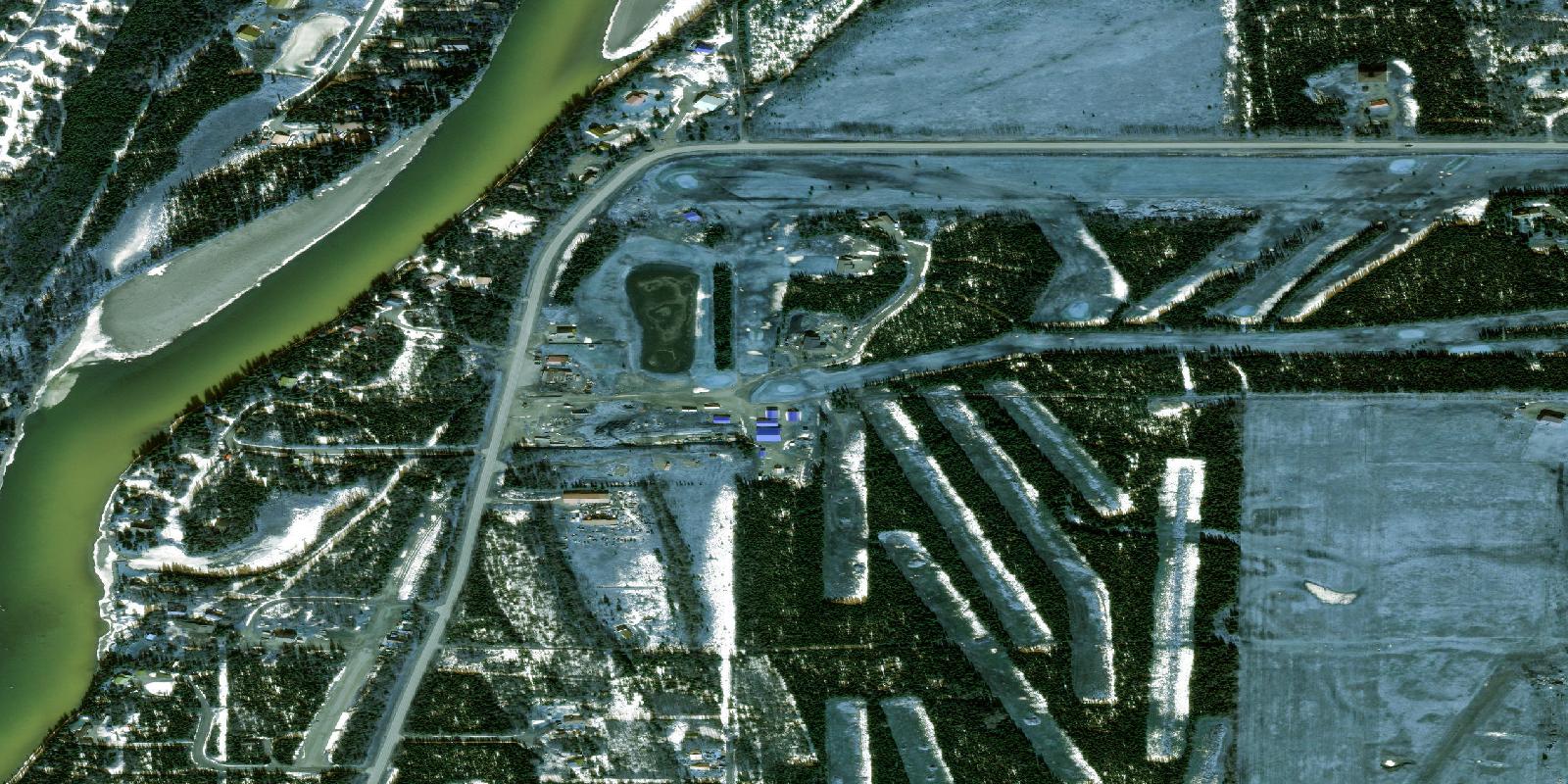 Satellite view of Bird Homestead Golf Course